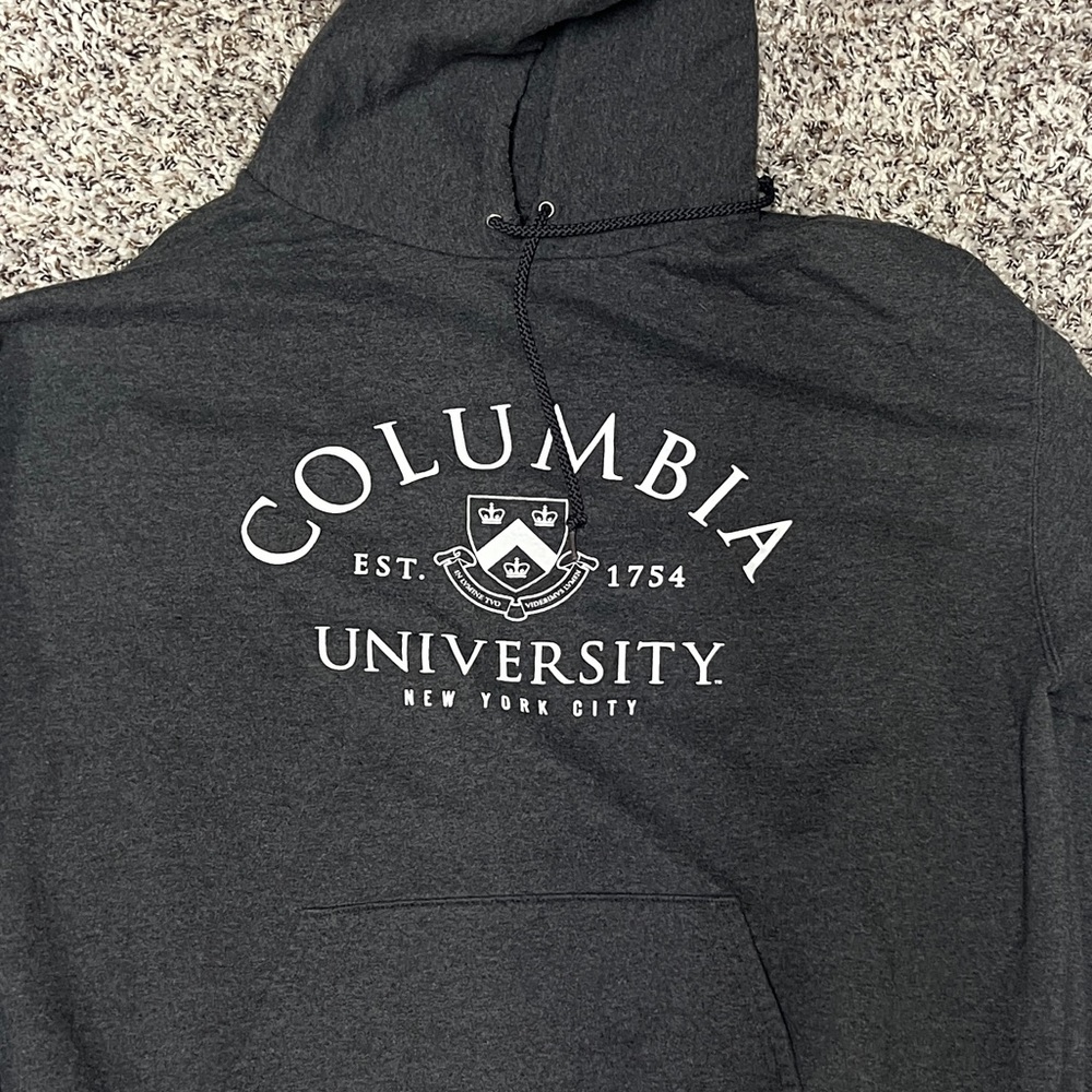 Columbia University Dark Gray Hoodie